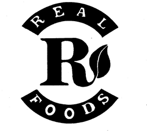 REAL R FOODS logo