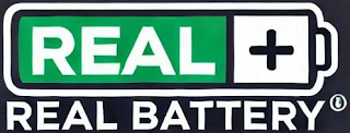 REAL REAL BATTERY logo