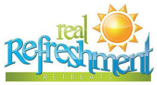 REAL REFRESHMENT RETREATS logo