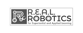 R.E.A.L. ROBOTICS FOR EXPERIENTIAL AND APPLIED LEARNING logo