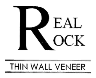 REAL ROCK THIN WALL VENEER logo