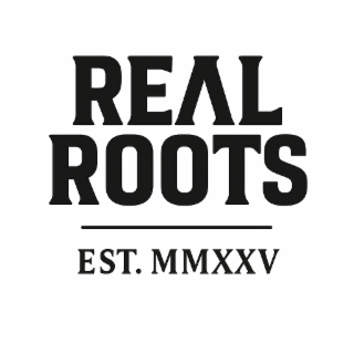 REAL ROOTS EST. MMXXV logo