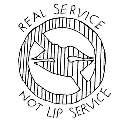 REAL SERVICE NOT LIP SERVICE logo