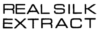 REAL SILK EXTRACT logo