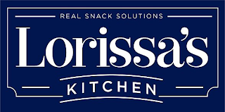 REAL SNACK SOLUTIONS LORISSA'S KITCHEN logo