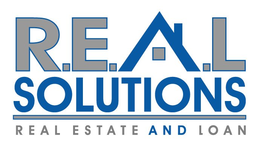 R.E.A.L SOLUTIONS REAL ESTATE AND LOAN logo