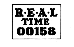 R.E.A.L. TIME 00158 logo