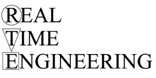 REAL TIME ENGINEERING logo