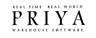 REAL TIME REAL WORLD PRIYA WAREHOUSE SOFTWARE logo