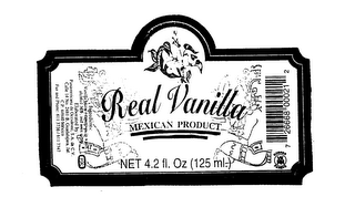 REAL VANILLA MEXICAN PRODUCT logo