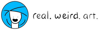 REAL. WEIRD. ART. logo