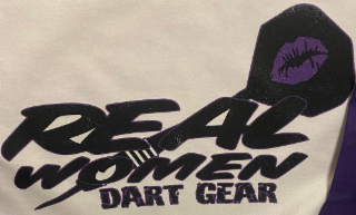 REAL WOMEN DART GEAR logo