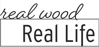 REAL WOOD REAL LIFE logo
