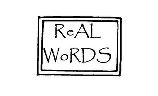 REAL WORDS logo