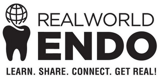 REAL WORLD ENDO LEARN SHARE CONNECT GETREAL logo