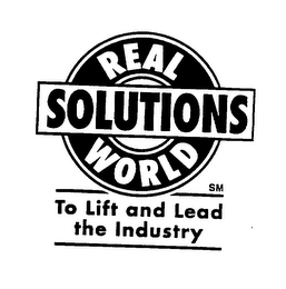 REAL WORLD SOLUTIONS TO LIFT AND LEAD THE INDUSTRY logo