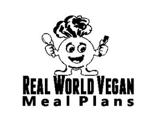 REAL WORLD VEGAN MEAL PLANS logo