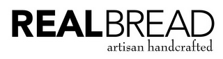 REALBREAD ARTISAN HANDCRAFTED logo