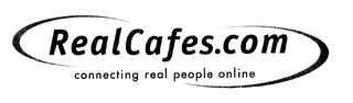 REALCAFES.COM CONNECTING REAL PEOPLE ONLINE logo