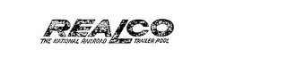 REALCO THE NATIONAL RAILROAD TRAILER POOL logo