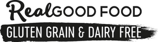 REALGOOD FOOD GLUTEN GRAIN & DAIRY FREE logo