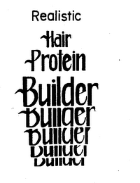 REALISTIC HAIR PROTEIN BUILDER logo