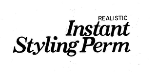 REALISTIC INSTANT STYLING PERM logo