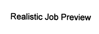 REALISTIC JOB PREVIEW logo
