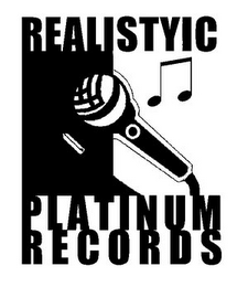 REALISTYIC PLATINUM RECORDS logo