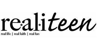 REALITEEN REAL LIFE REAL FAITH REAL FUN logo