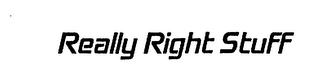 REALLY RIGHT STUFF logo