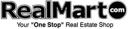REALMART.COM YOUR "ONE STOP" REAL ESTATE SHOP logo