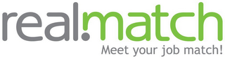 REALMATCH MEET YOUR JOB MATCH! logo