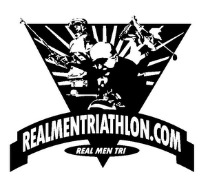 REALMENTRIATHLON.COM REAL MEN TRI logo