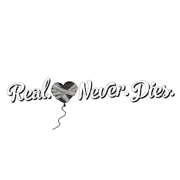 REAL.NEVER. DIES. logo