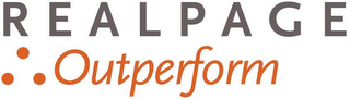 REALPAGE OUTPERFOM logo