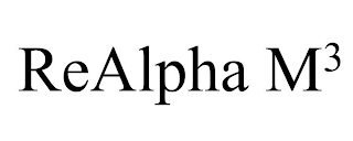 REALPHA M3 logo