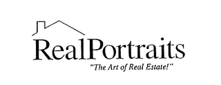 REALPORTRAITS "THE ART OF REAL ESTATE!" logo