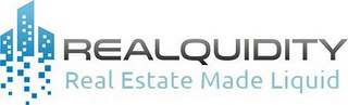 REALQUIDITY REAL ESTATE MADE LIQUID logo