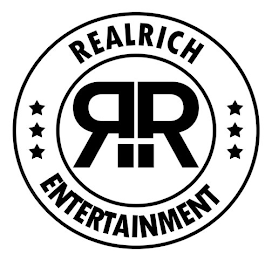 REALRICH ENTERTAINMENT RR logo