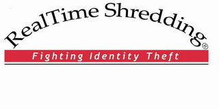REALTIME SHREDDING FIGHTING IDENTITY THEFT logo