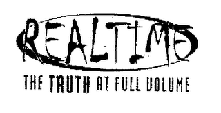 REALTIME THE TRUTH AT FULL VOLUME logo