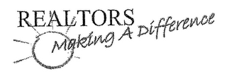 REALTORS MAKING A DIFFERENCE logo