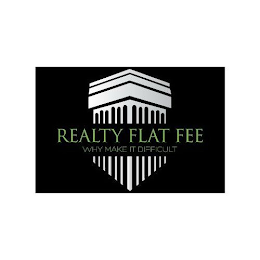REALTY FLAT FEE WHY MAKE IT DIFFICULT logo