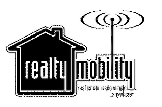 REALTY MOBILITY; REAL ESTATE MADE SIMPLE ... ANYWHERE logo