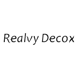 REALVY DECOX logo