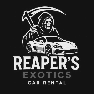 REAPER'S EXOTICS CAR RENTAL logo