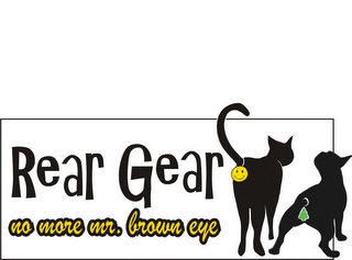 REAR GEAR NO MORE MR. BROWN EYE logo