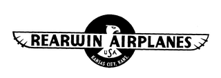 REARWIN AIRPLANES USA KANSAS CITY, KANS. logo
