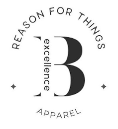 REASON FOR THINGS EXCELLENCE B APPAREL logo